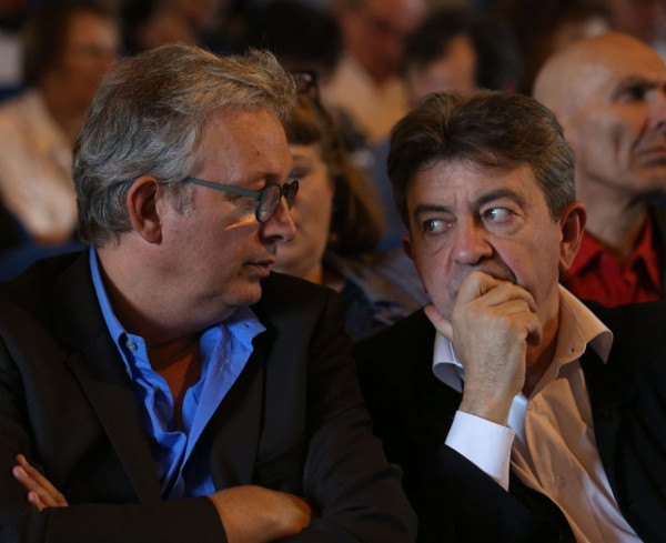 Pierre Laurent et Jean-Luc Mélenchon